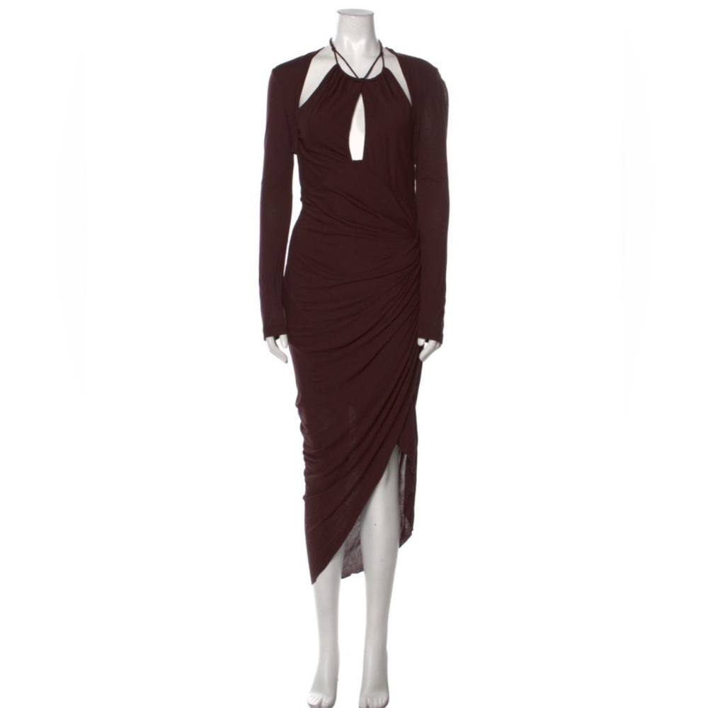 Helmut Lang Halterneck Midi Length Dress
